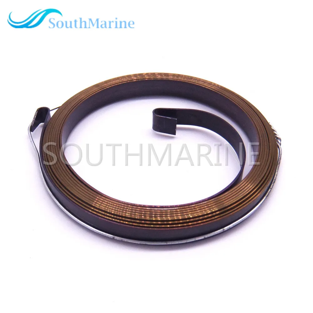 Recoil Starter Spring 67D-15713-00 18-51002 for Yamaha F2.5 F4M F4L F4S F6L F6S 4-Stroke Outboard Motor