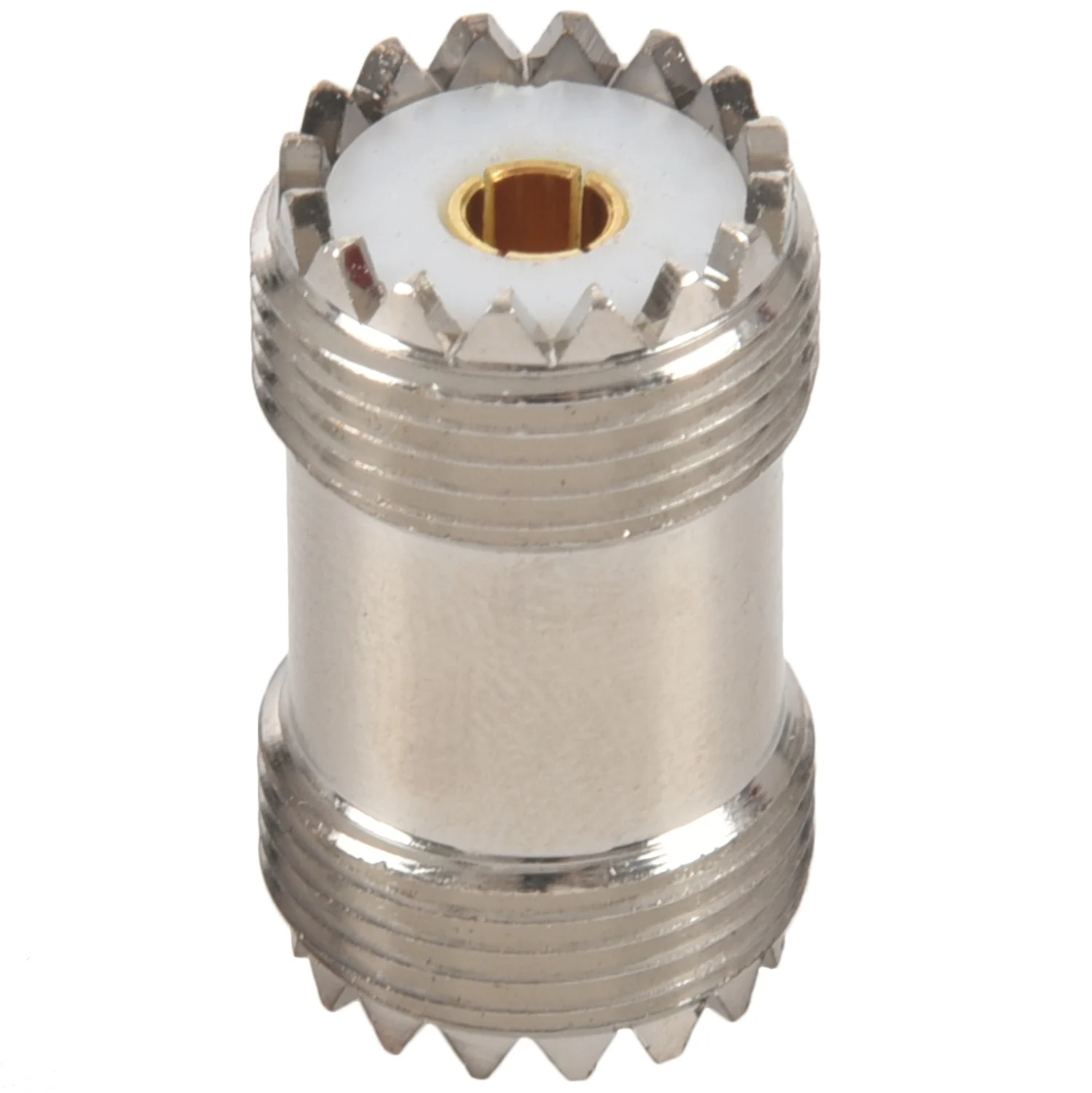 

2-Pack PL-259 UHF Female to UHF Female Coax Cable Adapter S0-239 UHF Double Female Connector Plug
