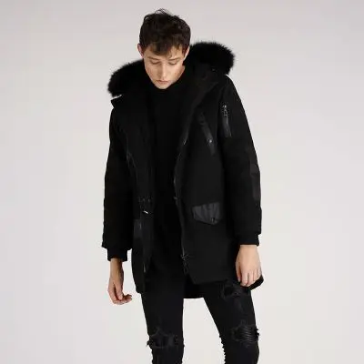 

Steampunk men's casual coats long jackets hat Fashion Overcoat high quality winter warm clothing