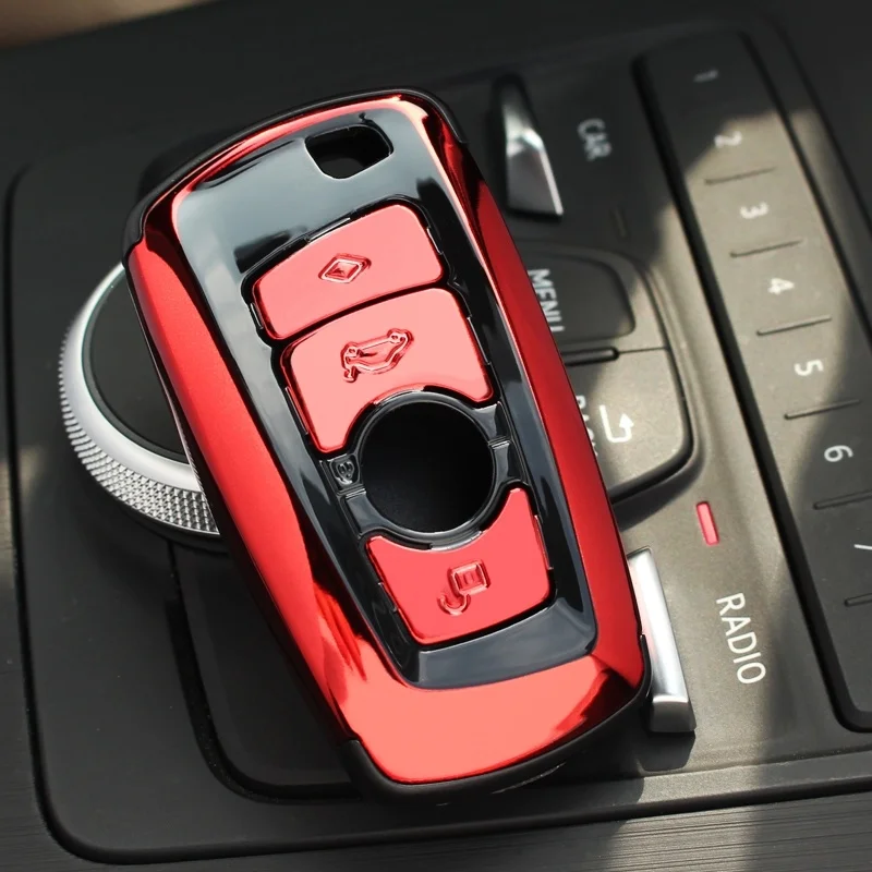 

AEING Car Key case ABS Remote Key Cover Replacement Upgraded Key Shell for BMW F07 F10 F11 F20 F25 F26 F30 car styling