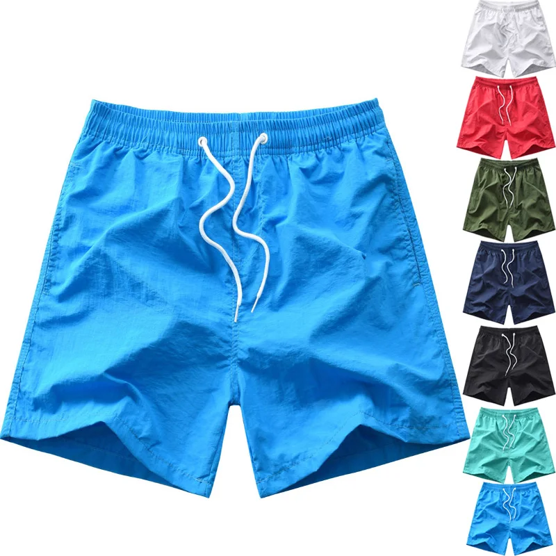 Мужские шорты для пляжа обшитые мужские шорты быстрое высыхание 2019 летняя одежда доска Шорты трусы-боксеры с морской тематикой