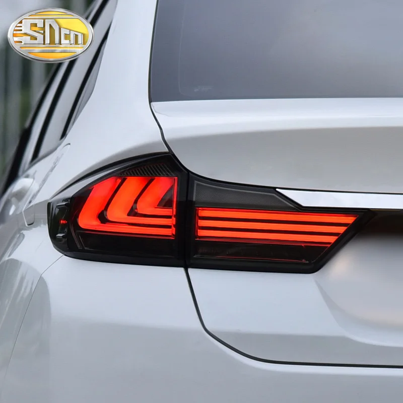 

Car LED Tail Light Taillight For Honda City Grace 2015 - 2018 Rear Light + Brake Lamp + Reverse +Dynamic Turn Signal Car Styling