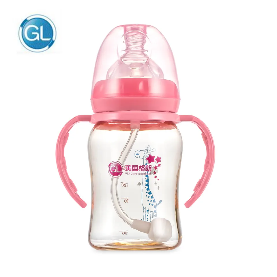 

GL FDA Baby Feeding Bottle 180ml Infant Milk Bottle For Babies PP Nursing Care Safe Mamadeiras Fruit Juice Drinkware Garrafa