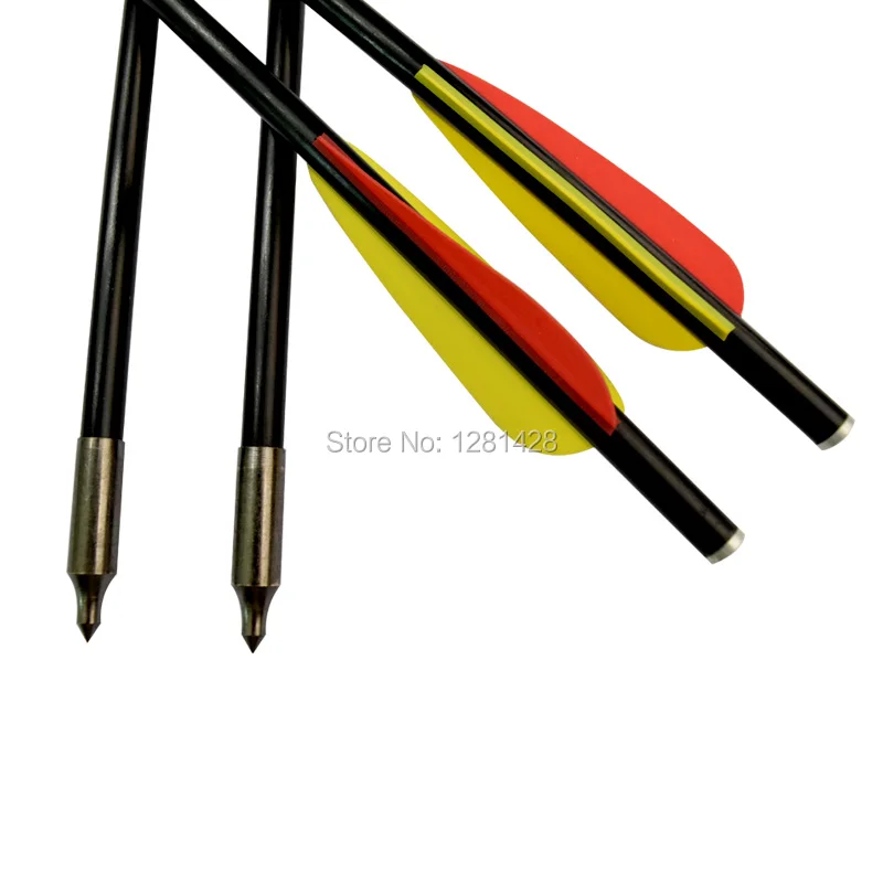 12 шт. болты из стекловолокна арбалеты &quot14&quot 16 &quot18&quot 20 &quotID6mm OD8mm фиксированные
