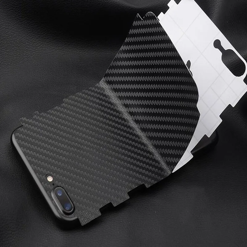 5 шт. Черная задняя крышка пленка для iPhone XR XS MAX мягкое углеродное волокно 11 Pro Max 6s 7