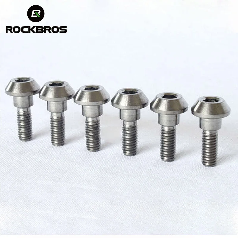 ROCKBROS Bike Bicycle Titanium Ti R1 R6 YZF Disc Brake Rotor Bolt Bolts