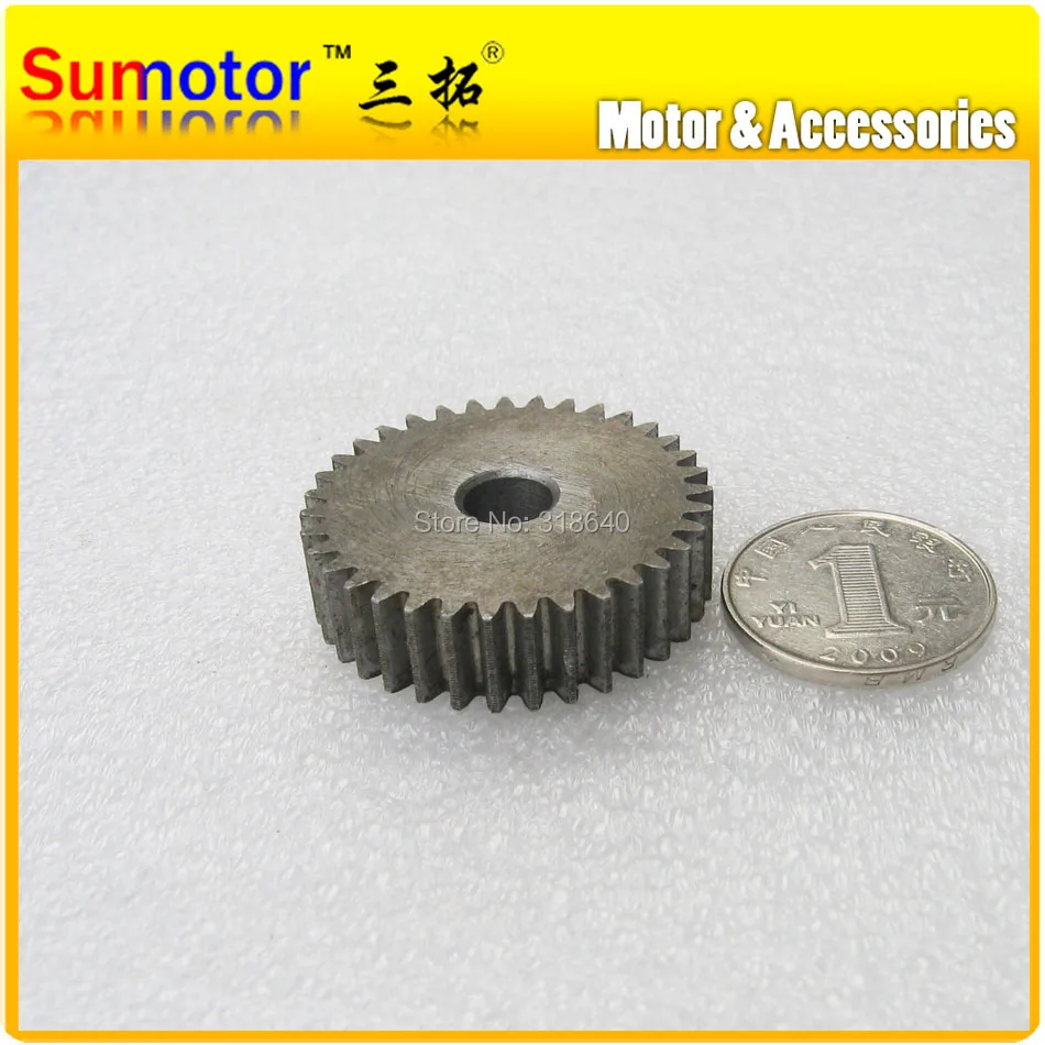 

Spur Gear 1M 35T 35 Teeth Mod 1 Width 10mm Bore not large than 8.3mm Right teeth 45# steel CNC robot gear rack transmission