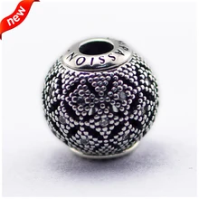 Подходит для Pandora Essence браслеты Compasion подвески с кубическим цирконием серебряные бусины 925 пробы