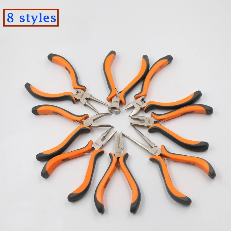 

8 Styles 4.5 inch Home Manual Hardware Tools DIY Mini Pliers