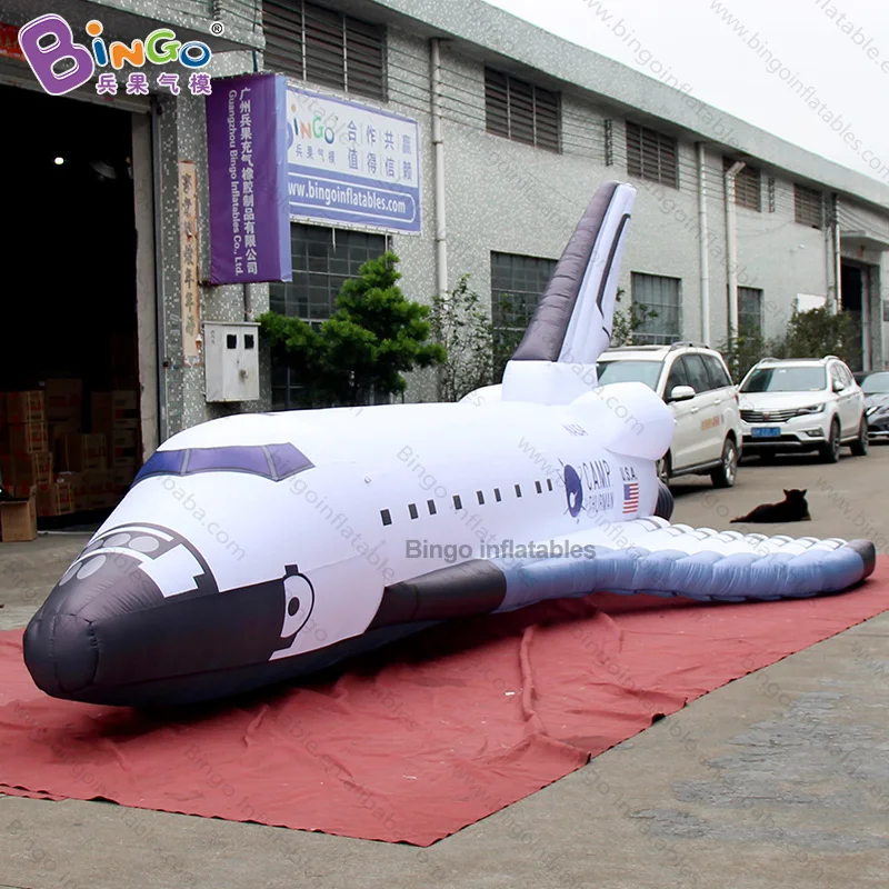 2019 Hot Sales 8m Inflatable Space Shuttle Decoration Gas