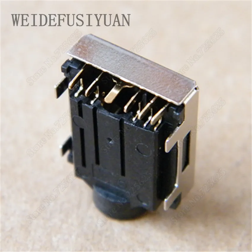 x10pcs Audio Headphone Microphone Jack Port Socket for Lenovo Thinkpad x1 Carbon X120 X131 X131E E120 E130 E135