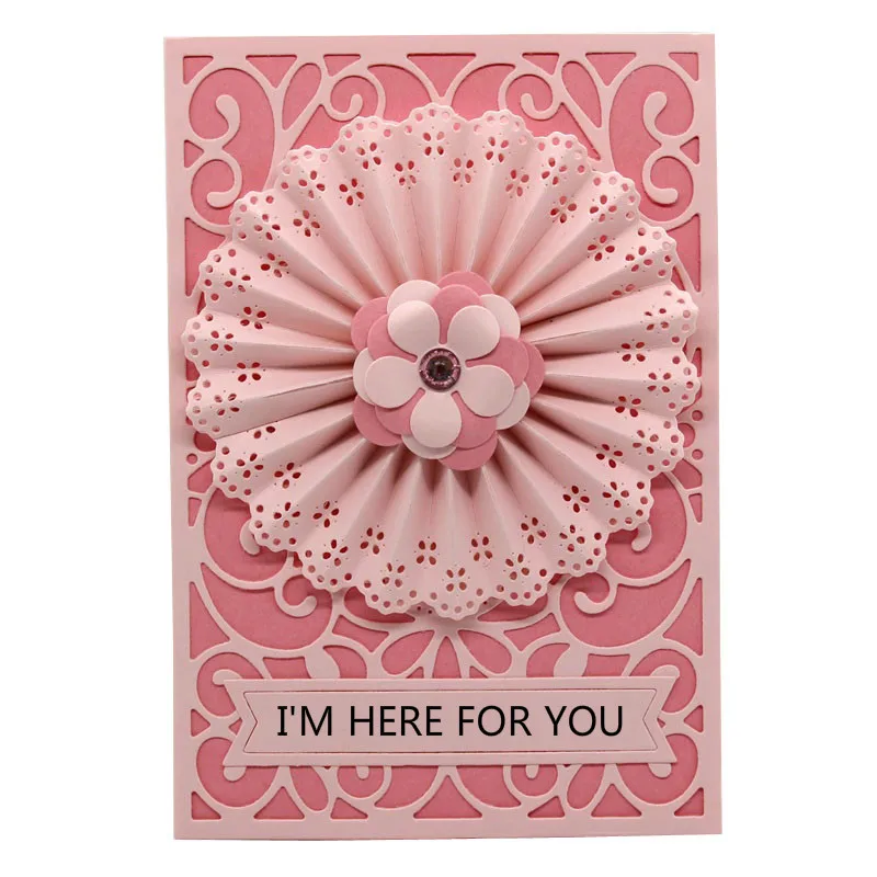 KLJUYP Paper Rosettes Metal Cutting Dies Scrapbook Paper Craft Decoration dies scrapbooking