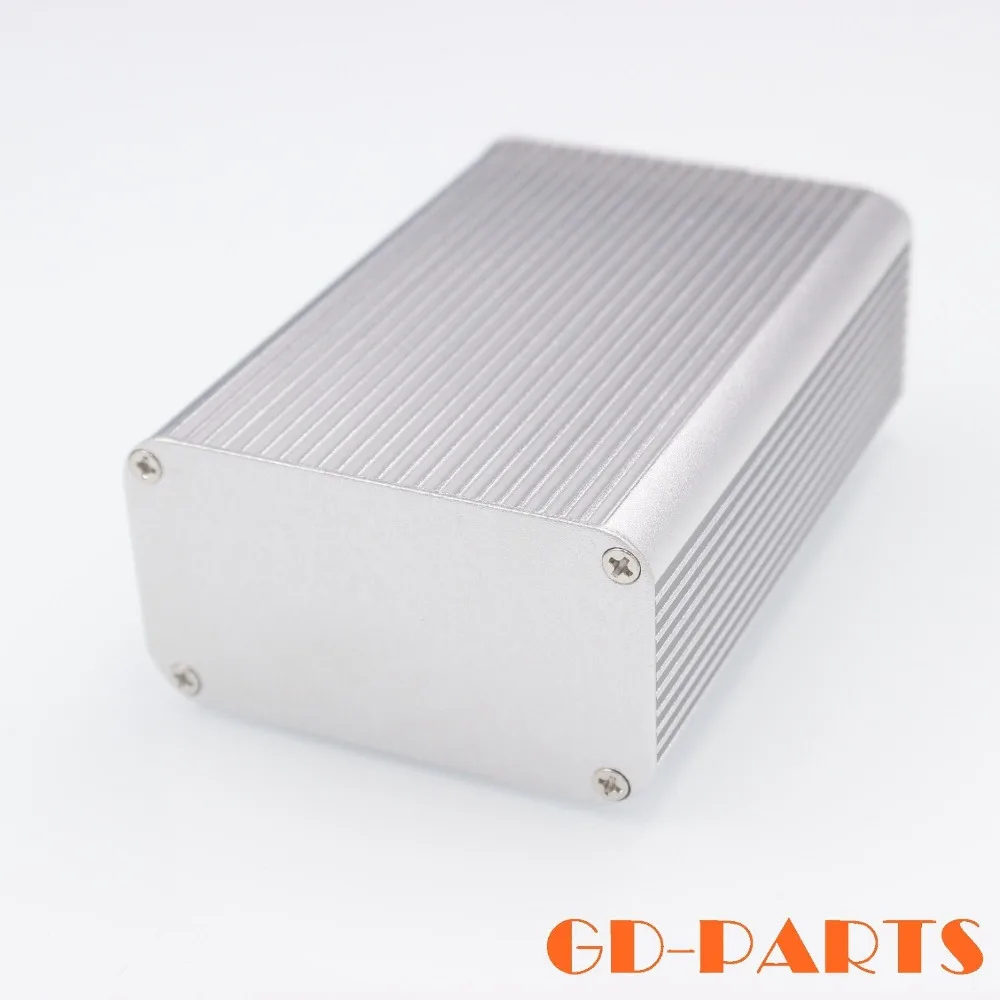 

1PC 118x80x45mm Full Aluminum Enclosure Case Amplifier Chassis Hifi Audio DIY Instrument Box Silver Black