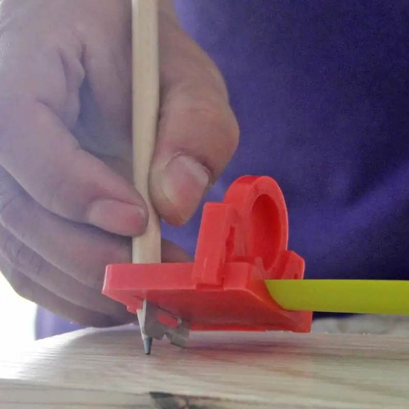  Woodworking Scribe for Carpenters Mark Line Gauge Center Scriber Angle Line Gauge Carpenter Board C