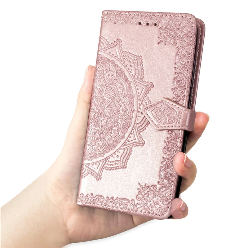 

Flip Embossed Wallet on For Xiaomi Mi A2 A1 Lite Max Mix 3 2 2S 9T 9 8 SE Pro Lite 6X 6 5X 5 Play Pocophone F1 Case Cover phone