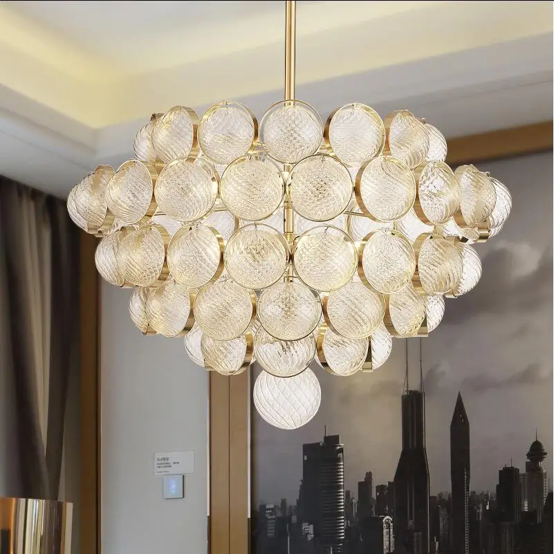 Italiaanse Moderne Ontwerp Luxe Goud Glas Hanglampen Lampen E14 Opknoping Licht Voor Foyer Dining Woonkamer Hotel Thuis Lichten Glass Pendant Light Designer Pendant Lightpendant Lights Aliexpress