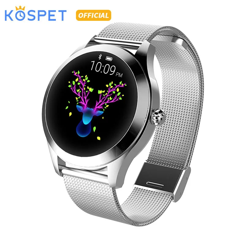 

KOSPET KW10 Lady Smart Watch 1.04" waterproof Physiological Reminder Heart rate monitor Sport Women Smartwatch For IOS Android