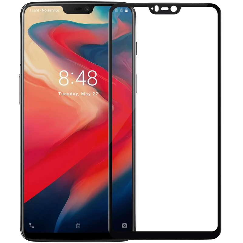 oneplus 6 glass screen protector 6.28 inch NILLKIN CP+ 9H Tempered Glass Screen Protector 2.5D for one plus 6 tempered glass