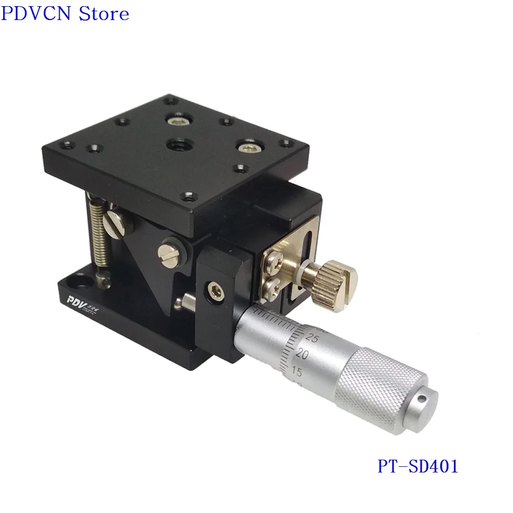 PT SD401 Precise Manual Lift, Z axis Manual Lab Jack, Elevator, Optical