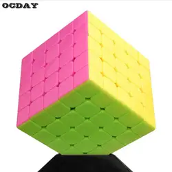 OCDAY магический квадрат 5x5x5 Stickerless Скорость Cube 62 мм раннего образования Cubo волшебные игрушки головоломки для дети ребенок Непоседа Magic блоки