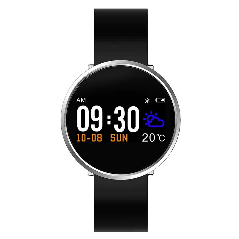 round digital smart watch