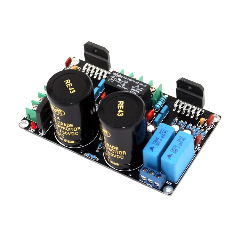 

LM3886 2.0 pure final stage power amplifier board Adopt original LM3886TF UPC1237 speaker protection circuit