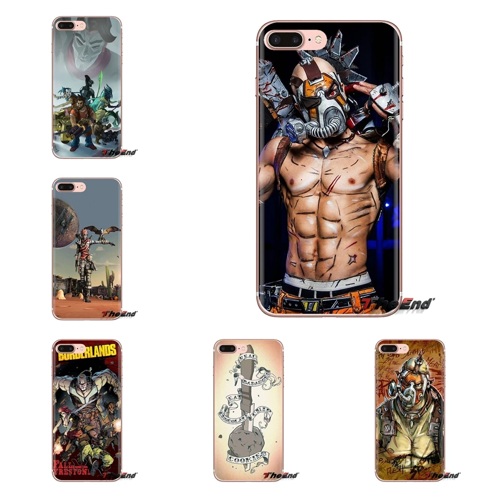 Silicone Phone Cases For Xiaomi Mi4 Mi5 Mi5S Mi6 Mi A1 A2 5X 6X 8 9 Lite SE Pro Max Mix 2 3 2S Borderlands The Pre Seque Mask |