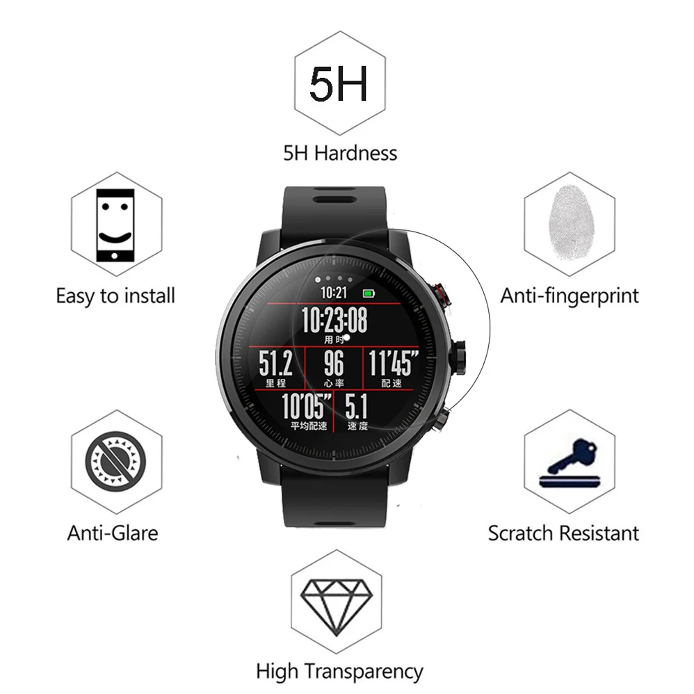 3 упаковки мягкий ТПУ HD полный экран протектор для Xiaomi Huami Amazfit Stratos Pace 2 S