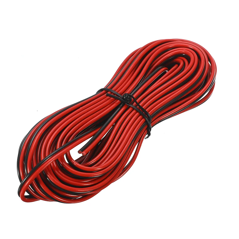 10m 2*0.5mm Speaker Cable Audio Core Wire For Home Stereo HiFi/Car Audio System Red And Black 10m 2*0.5mm Speaker Cable Audio Core Wire For Home Stereo HiFi/Car Audio System Red And Black