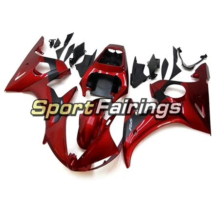 Полный Sportbike конфеты красный Обтекатели для YAMAHA 2003 2004 YZF-600 R6/R6S 06-09 из АБС-пластика, литой мотоциклетный cowings