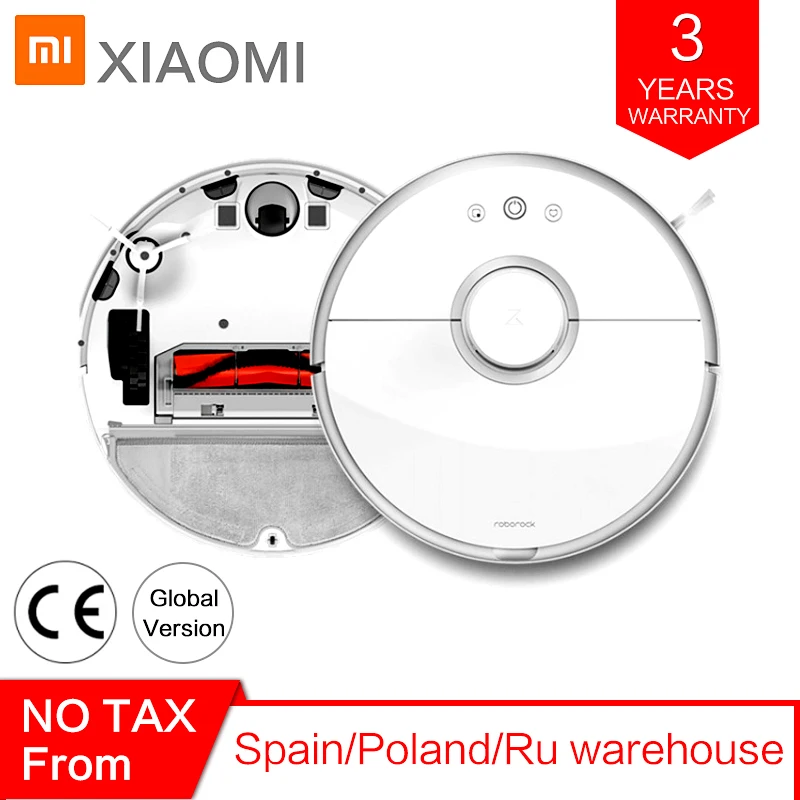 

Roborock Robot s50 s55 Xiaomi Vacuum Cleaner 2 for Home Smart Carpet Cleaning Automatic Wet Mopping Mi Robotic Sweeping Dust