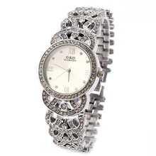 Relogio Feminino G&D Gold Women Quartz Wristwatch Analog Stainless Steel Fashion Lady’s Luxury Dress Bracelet Watch Reloj Mujer