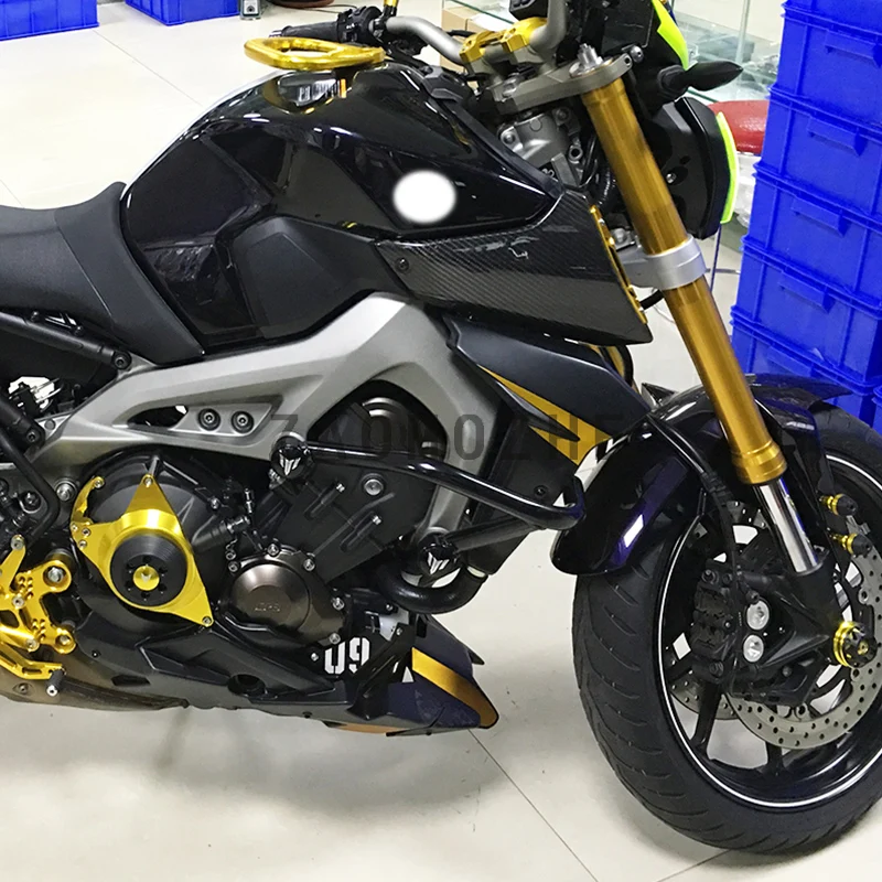 Для yamaha MT09 FZ09 MT 09 FZ 2013 2014 2015 МОТОЦИКЛ ABS lnjection обтекатель двигателя диверсии