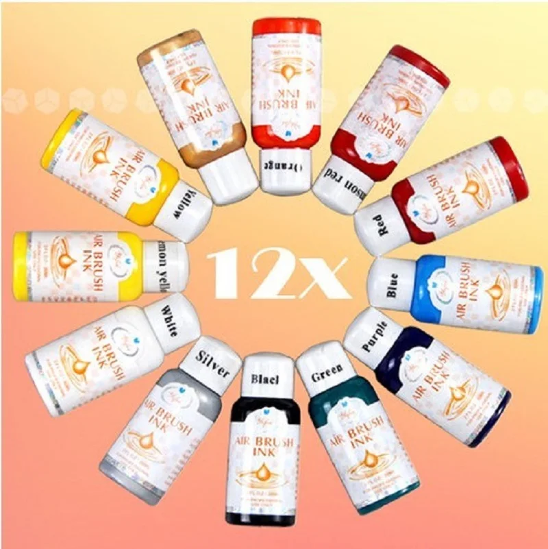 Online Free Shipping 12 Colours 30ml Nail Art Airbrush Paint Online Free Shipping 12 Colours 30ml Nail Art Airbrush Paint Painting Ink Aliexpress Mobile