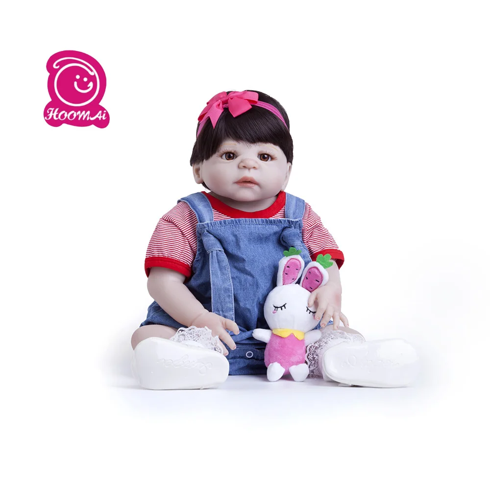 

55cm Full Silicone Reborn Doll High Quality Popular Real Life Princess Baby Doll For Children lol Birthday Gifts waterproof