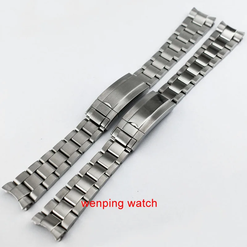 1 шт. полированный браслет из нержавеющей стали 316L 20 мм|watch band bracelet|band braceletwatch |