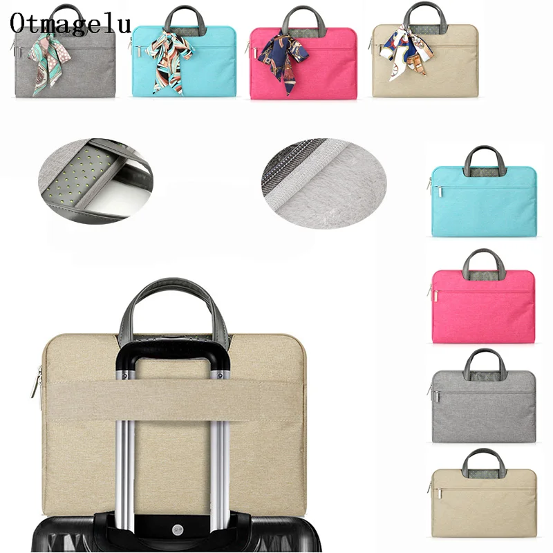 Laptop Bag Sleeve 11 12 13 14 15.4 15.6 Inch For Macbook Air Pro Dell Asus Acer Notebook Bag Laptop Case Handbag Accessories