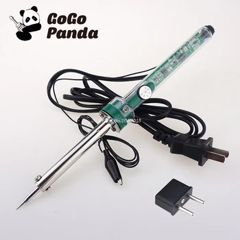 

Free Shipping Adjustable Thermal Control Type Welding Tool Electric Soldering Iron For Circuit Board Repair AC220V 60W 200c-450c