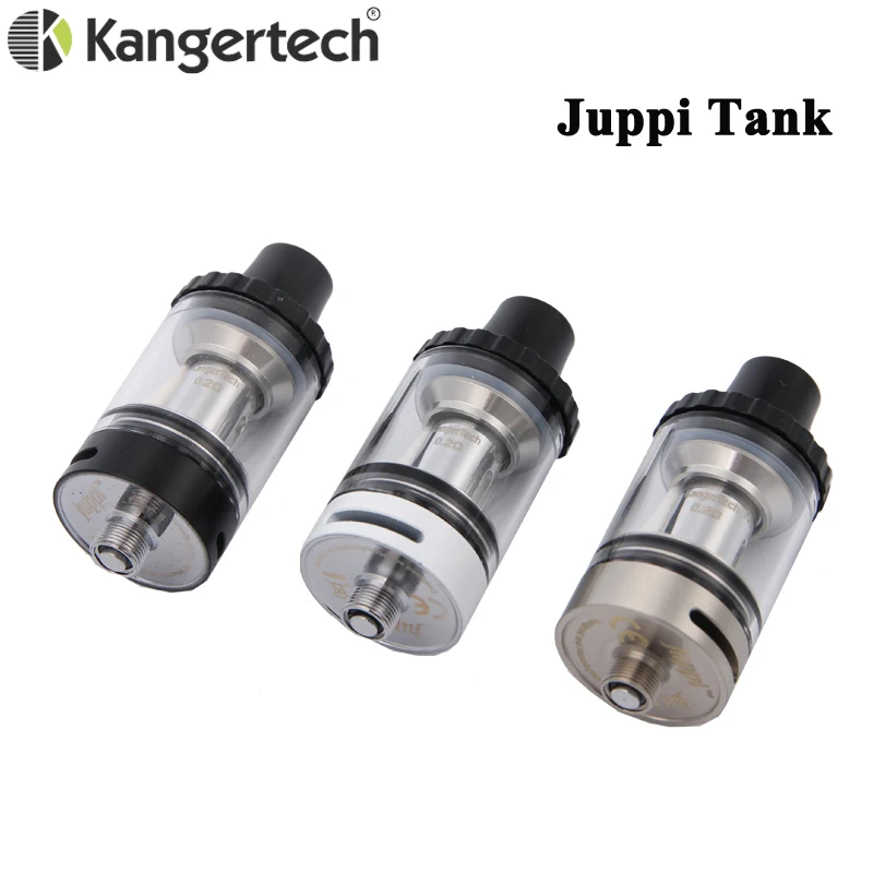 

Kangertech Juppi Tank 3ML Kanger Atomizer Top Fill Design Symmetric Airflow Slots with Rewickable 0.2ohm Coil Head For Juppi Kit