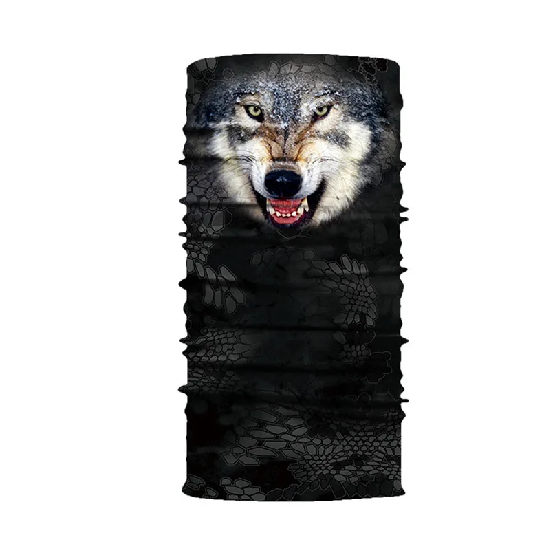 Cute Balaclava Face Mask Cycling Motorcycle Ski Neck Warmer Scarf 3D Animal Magic face mask Men Head Bandana Scarf #3J#F (7)
