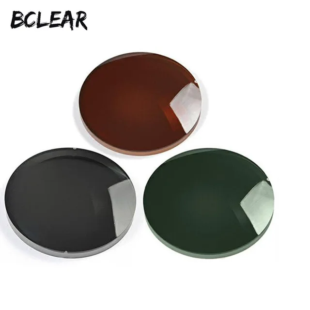 $US $144.39 BCLEAR 1.67 Men and Women Myopia Presbyopia Polarized Sunglasses Lenses Brown Grey Green Sun Glasse