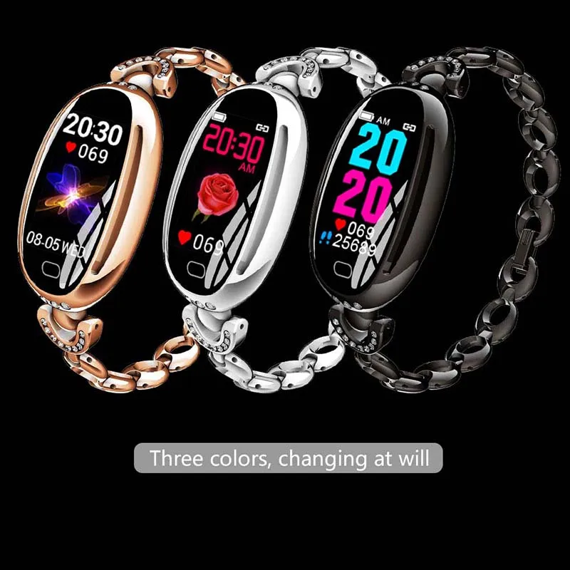 

E68 female heart rate blood pressure bracelet