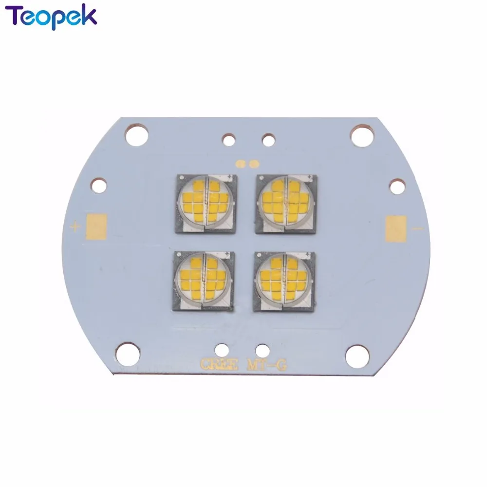 CREE MTG MT-G теплый белый 2700 K 4 светодиодный S 12 V/24 V 96 W высокомощный светодиодный излучатель лампа свет на медная печатная плата