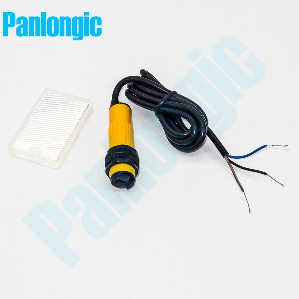

M18 E3F-R2NK & E3F-R2N1 Feedback Reflection Type DC 6-36V NPN NO Normally Open Photoelectric Sensor Switch Free Shipping