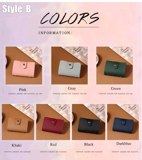 Nowa funkcja PU Leather 24 etui na karty wizytownik na karty biznesowe mężczyźni kobiety torba na karty kredytowe paszport portfel do kart dowodu paszportu H088 tanie i dobre opinie SOBU WOMEN CN (pochodzenie) Stałe 10 5cm 7 5cm Id posiadacze kart Nie zamek Moda Poduszki Karta kredytowa Vintage Nowa funkcja PU Leather 24 etui na karty wizytownik na karty biznesowe mężczyźni kobiety torba na karty kredytowe paszport portfel do kart dowodu paszportu H088 tanie i dobre opinie SOBU WOMEN CN (pochodzenie) Stałe 10 5cm 7 5cm Id posiadacze kart Nie zamek Moda Poduszki Karta kredytowa Vintage