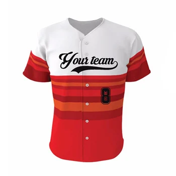 

Kawasaki Custom Practice Baseball Top Jersey Plus Size Stripes Hip Pop Style Collage Softball Training Jerseys Shirts For Men