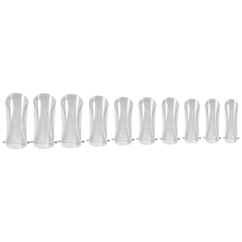 Formas de extensión de puntas de uñas falsas Gel UV acrílico molde de construcción rápida puntas de uñas de fibra de vidrio decoración de uñas HERRAMIENTA DE MANICURA DIY