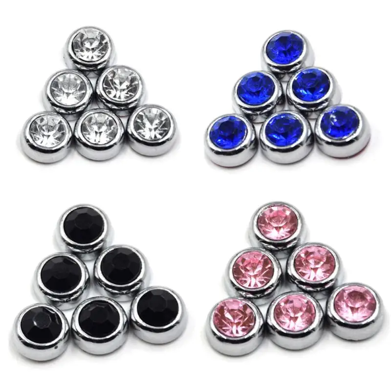 

DIY Car 13mm 6pcs Crystal Diamond Decoration Sticker