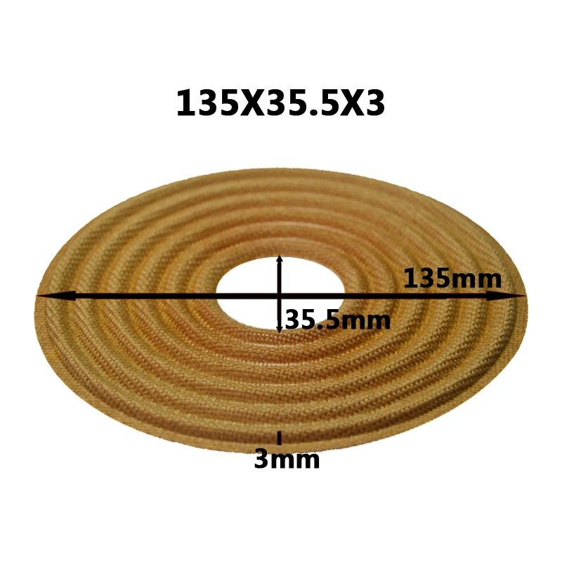 Эластичный громкоговоритель 133x35.5/135x35.5/135x49 5 мм сабвуфер низкочастотный динамик