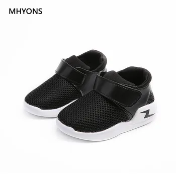 

MHYONS 2018 Kids Shoes Boys Net Breathable Sneakers Baby Casual Girls Running Kids Sports Shoes Fashion Light Flat Soft Sneakers